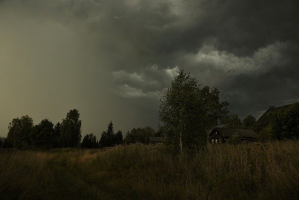 Величие и красота природы, затишье перед бурей