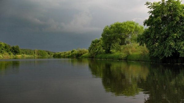 Величие и красота природы, затишье перед бурей