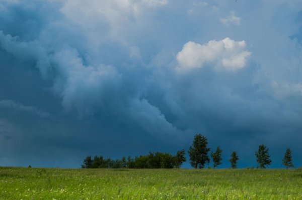 Величие и красота природы, затишье перед бурей