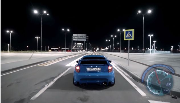 Need for Speed на улицах Ростова-на-Дону