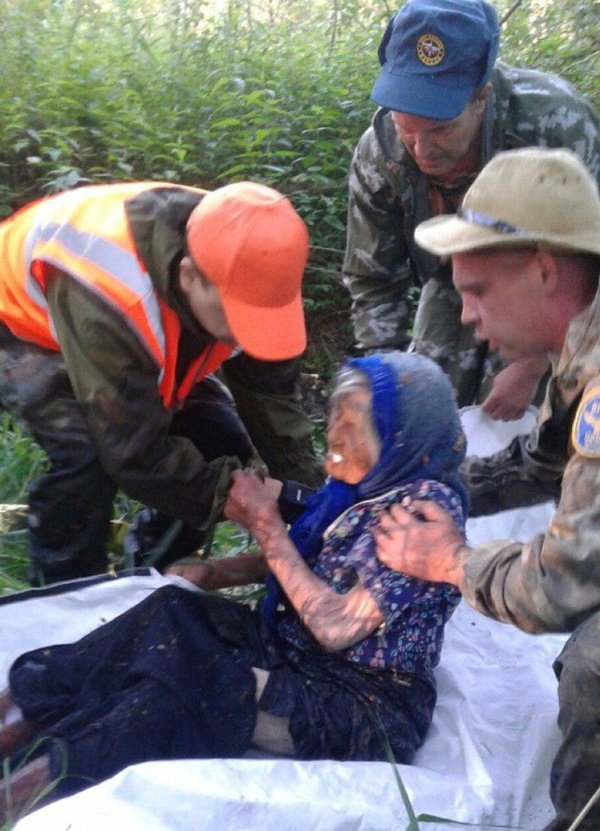 Чудесное спасение бабушки в Тверской области