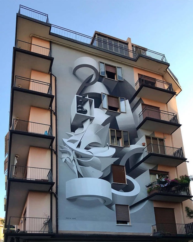 3D-граффити и потрясающий стрит-арт 