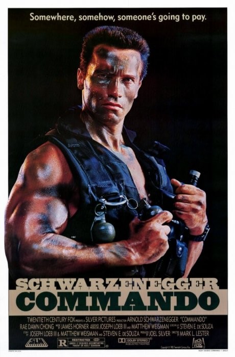 Подборка плакатов с героями боевиков 80-х - 90-х годов Всячина