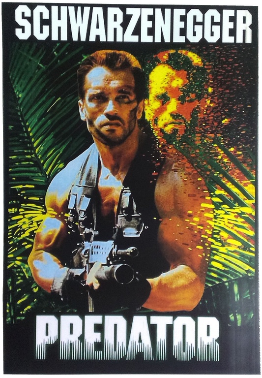Подборка плакатов с героями боевиков 80-х - 90-х годов Всячина