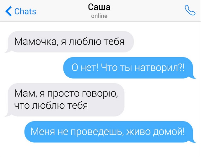 Переписки с родителями, которые знают толк в сарказме