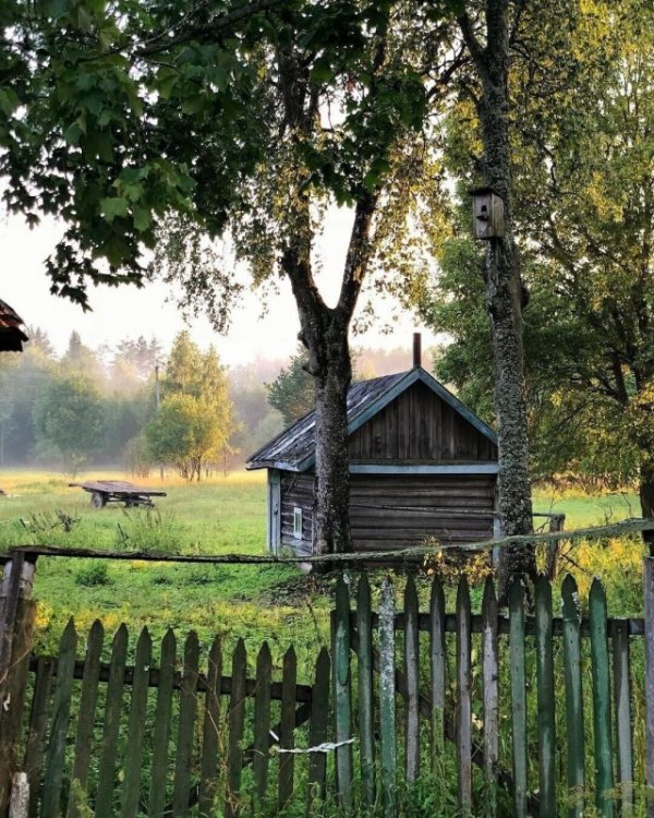 Конец лета в русской деревне...