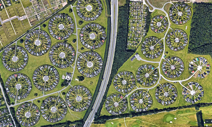 Необычный «город садов» в Дании Всячина