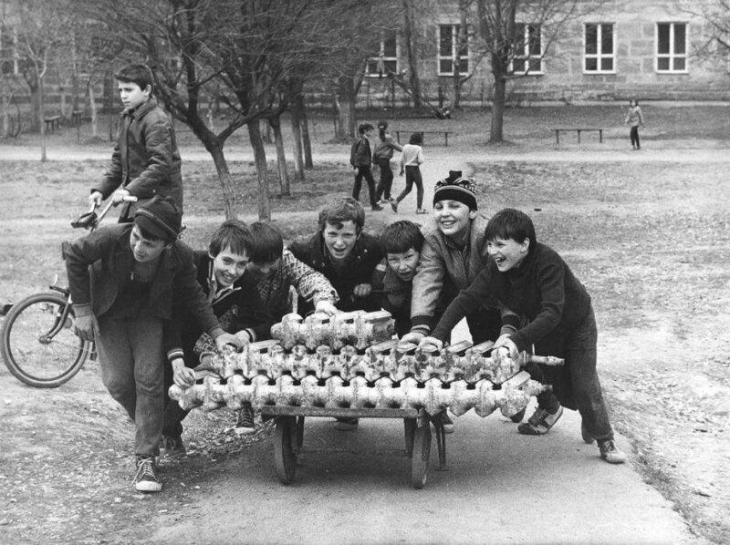 Атмосферные фотографии советских детей