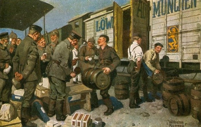 Алкоголь на Первой мировой