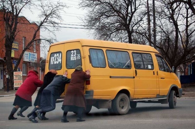 Такое можно увидеть только в России