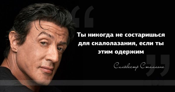 Порция умных мыслей от Сильвестра Сталлоне