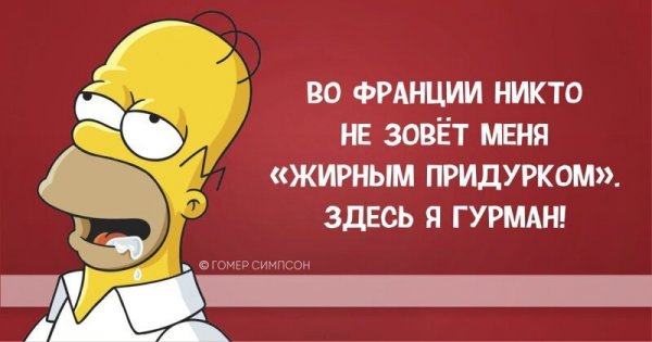 Гомер Симпсон и его фразы, наполненные сарказмом, глупостью и чем-то жёлтым