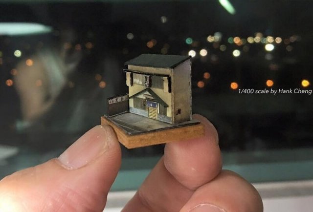 Художник из Тайваня создает миниатюрные миры Всячина