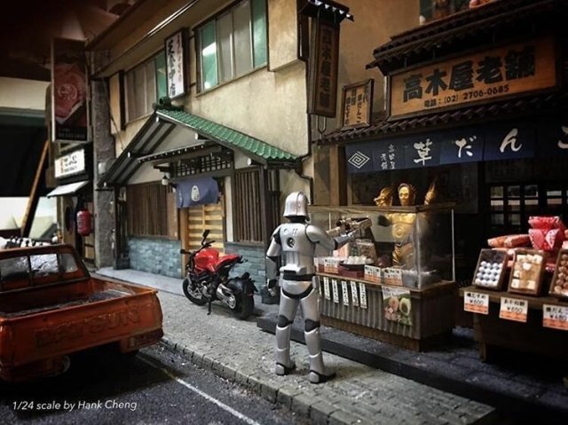 Художник из Тайваня создает миниатюрные миры Всячина