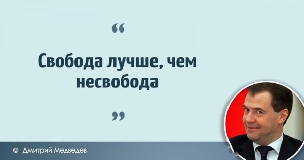 Цитаты Дмитрия Анатольевича Медведева