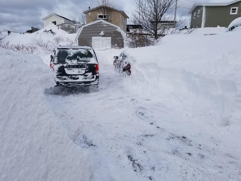 Снегопады в Канаде