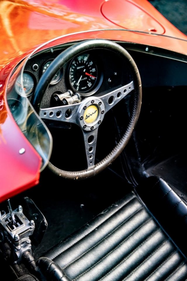 Редчайший 1966 Ferrari Dino Sports Prototype уйдет с молотка