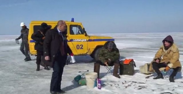 Виталий Наливкин запретил выходить на лед