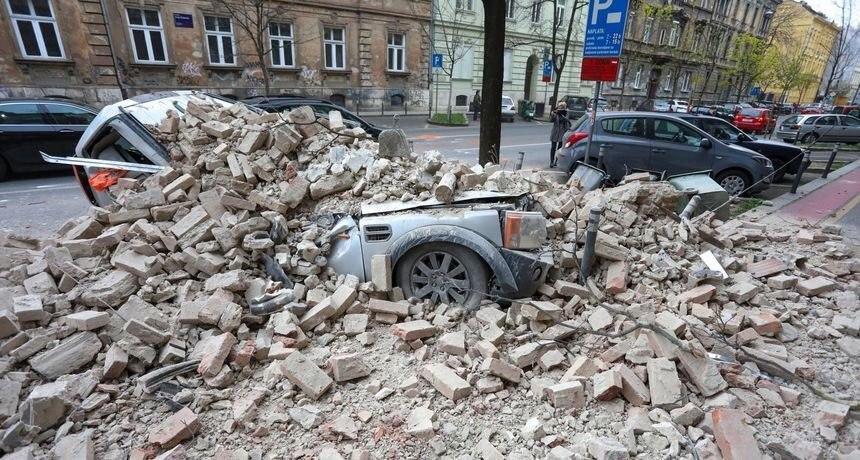 Планета наносит еще один удар землетрясение, Хорватии, некоторых, покинуть, вынудило, карантина, домах, находились, время, домов, стены, произошло, обрушулись, столице, баллов, более, сутки, второе, сильное, больницы