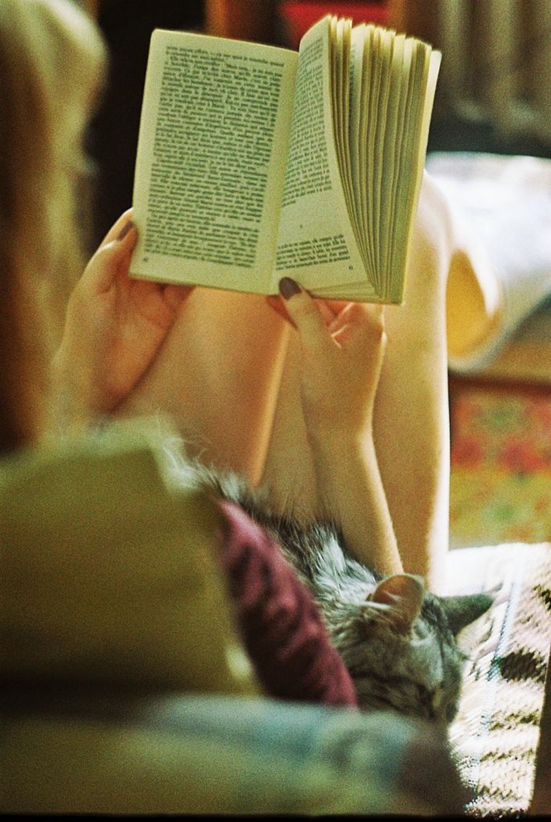 Девушка с книжкой