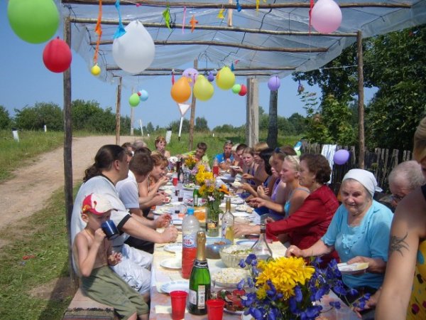 Каникулы в деревне 