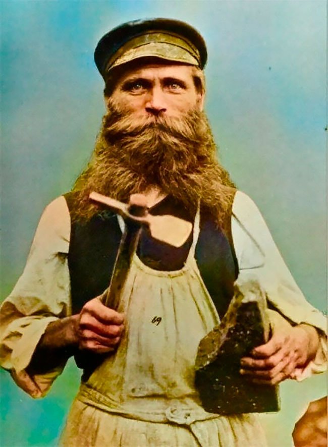 Редкие колонизированные фотографии русской деревни 1899 года Всячина