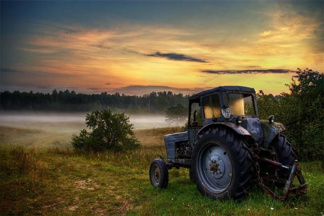 Просто красиво. Ночные деревенские фото 