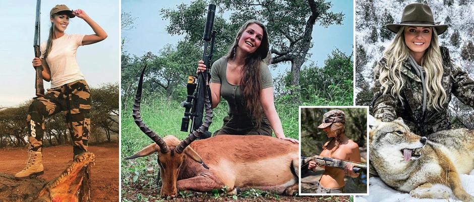 Убийцы с милыми лицами: Instagram-аккаунт, посвященный любительницам охоты и рыбалки Всячина