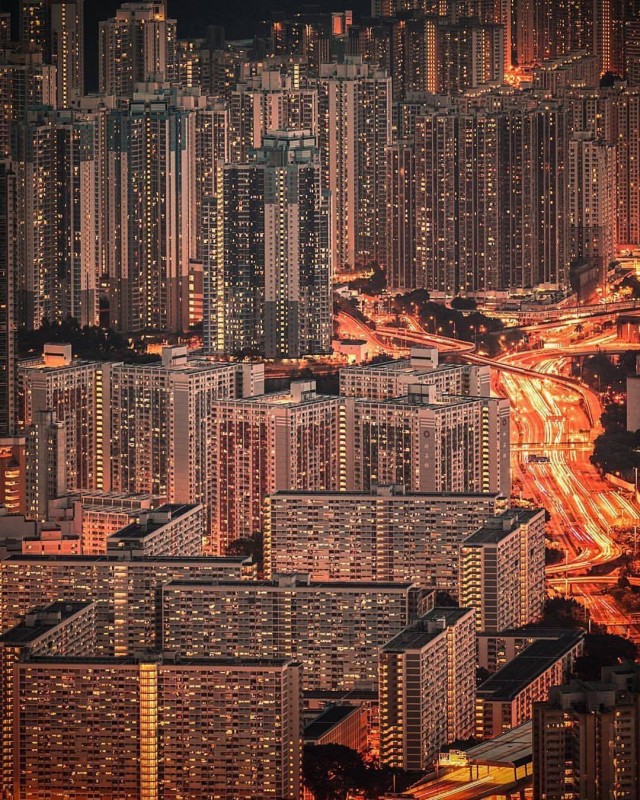 Фотоподборка ночных кошмаров современной урбанизации Скученность, современных, человейников, иногда, просто, поражает