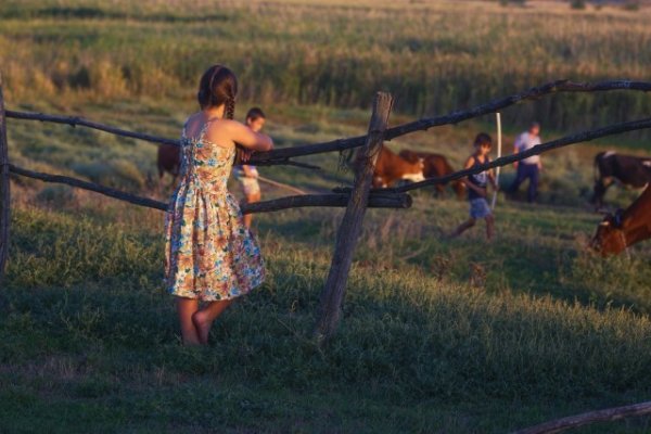 Красота и колорит русской деревни летом 