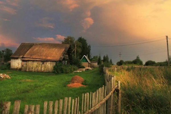 Красота и колорит русской деревни летом 