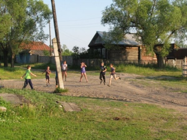 Красота и колорит русской деревни летом 