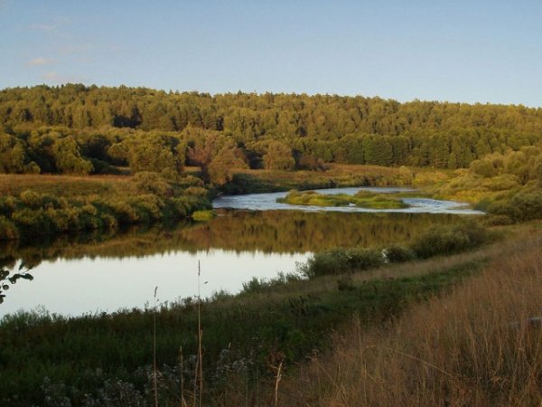 Красота и колорит русской деревни летом 