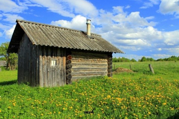 Красота и колорит русской деревни летом 