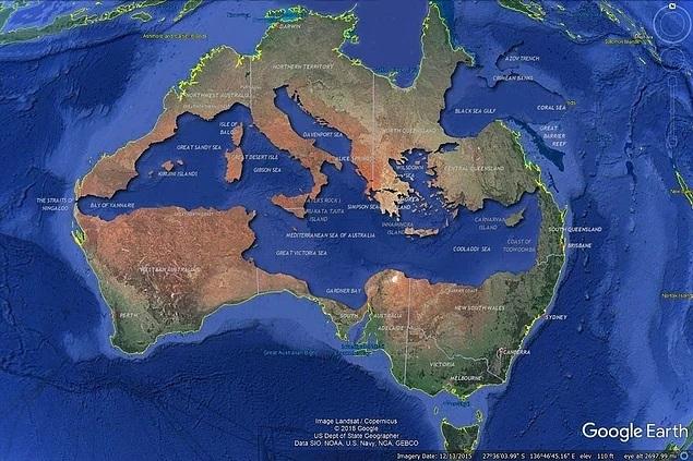 15 необычных карт мира Юмор