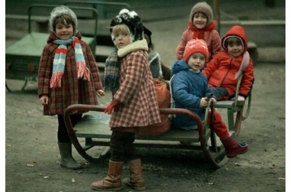 Советские дети, игры на свежем воздухе Всячина