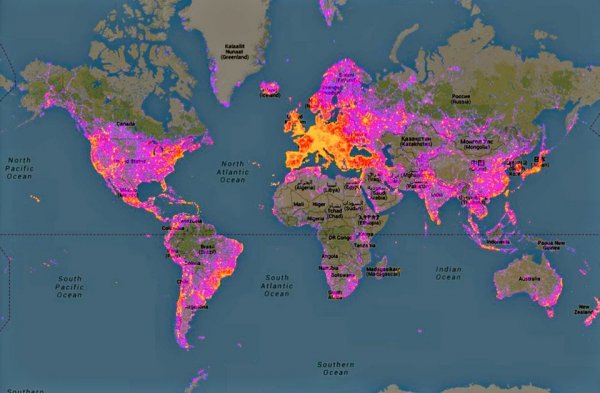 Интересные карты и интересные факты