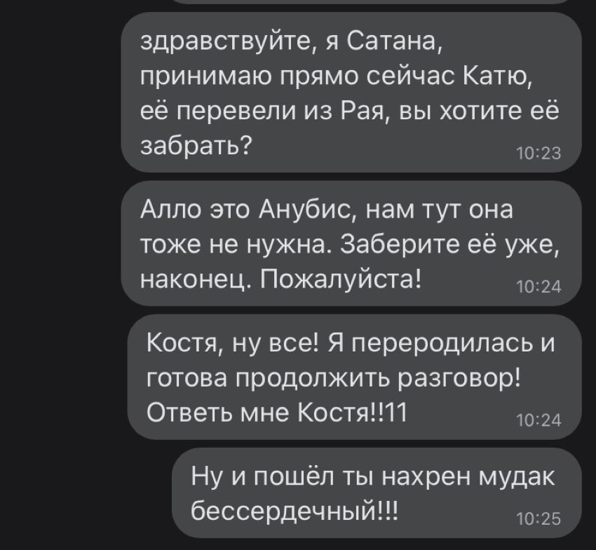 Настойчивая Катя 