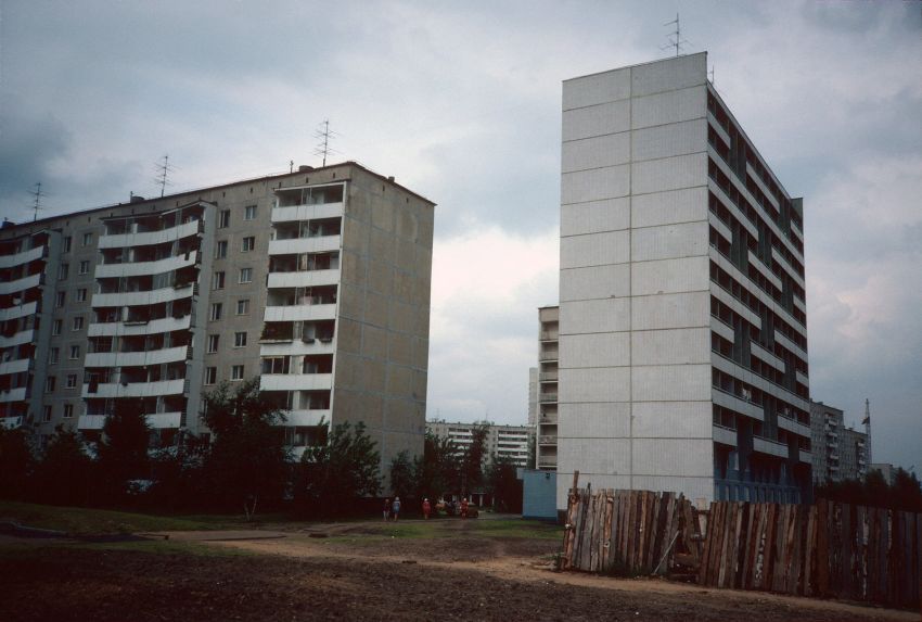 Московские новостройки восьмидесятых 