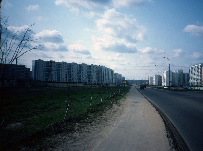 Московские новостройки восьмидесятых