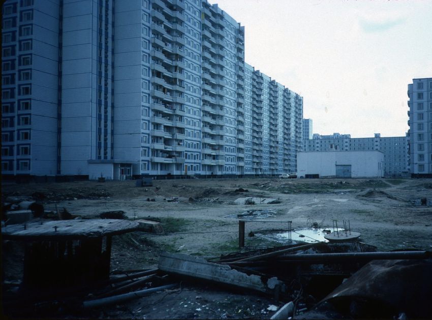 Московские новостройки восьмидесятых 