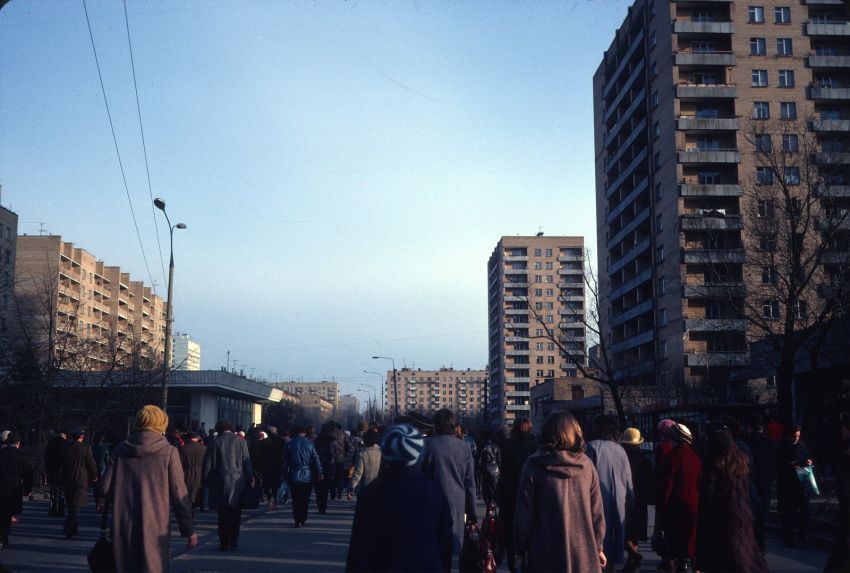 Московские новостройки восьмидесятых 