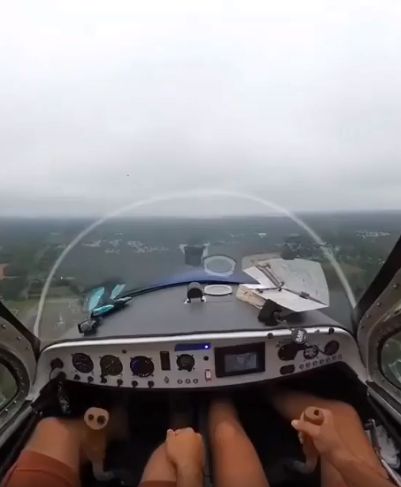 Отказ двигателя самолета на высоте 200 метров