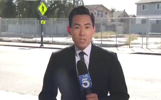 Новостной сюжет о самом опасном перекрёстке в районе Лос-Анджелеса⁠⁠