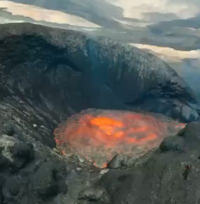 Видео начала извержения вулкана Шивелуч на Камчатке⁠⁠