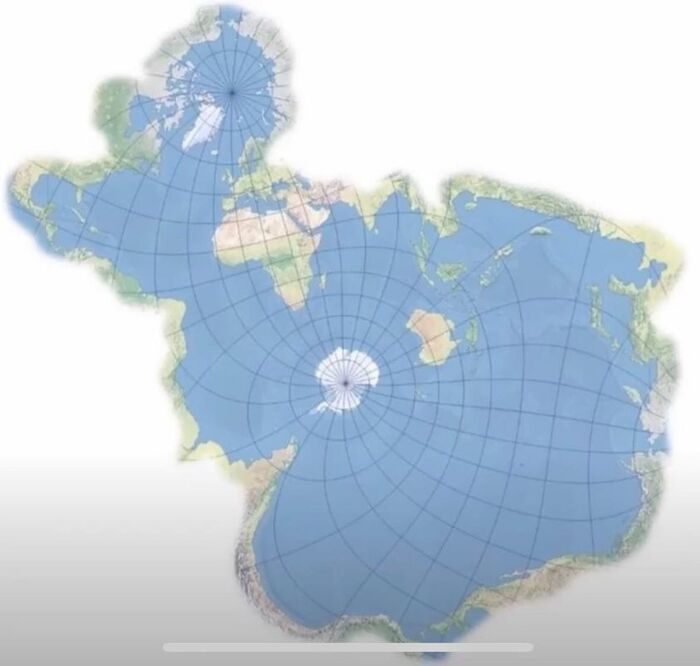 Карта мира глазами моряка⁠⁠ 