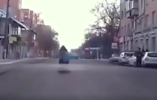 Яжемамки на дороге
