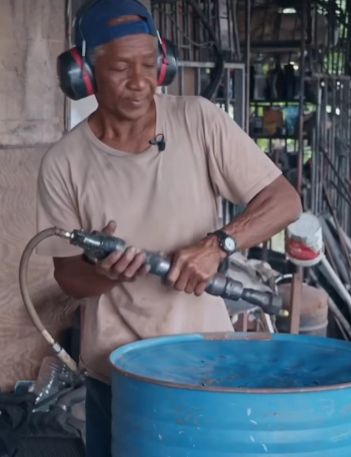 Изготовление стилпана (Тринидадского стального барабана)⁠⁠