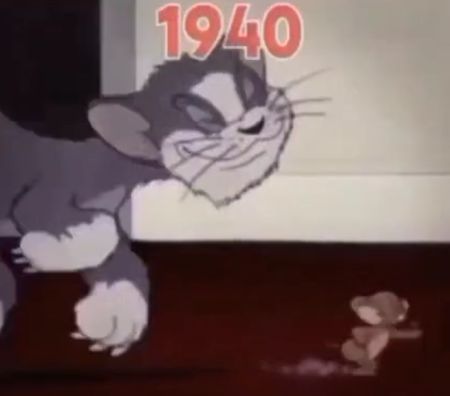 Эволюция мультфильма Том и Джерри 1940-2023