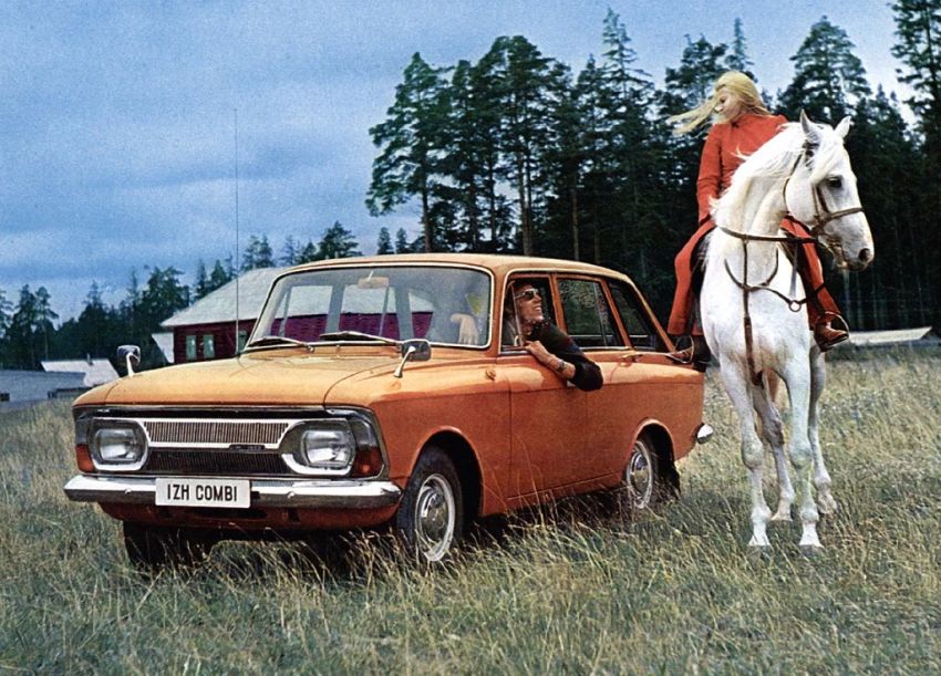 Заграничная реклама советских авто